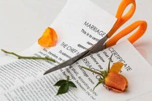 Marriage Certificate Reflecting Divorce