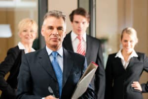 Business Team In An Office