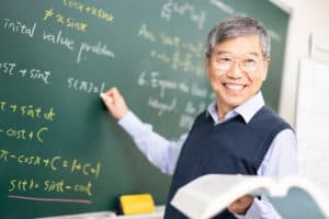 Asian Senior Male Teacher